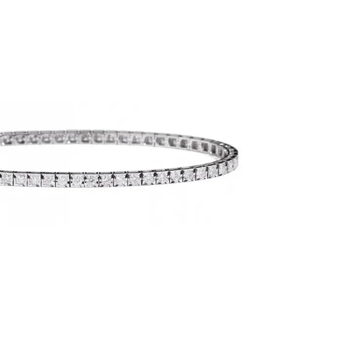 Bracciale Tennis “Face Cube” Recarlo
