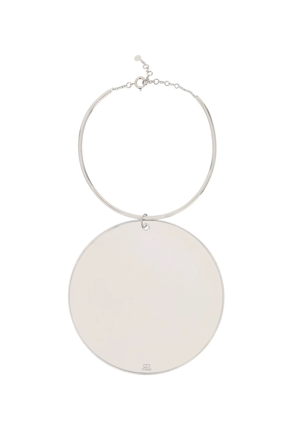 Collana Con Ciondolo Specchio