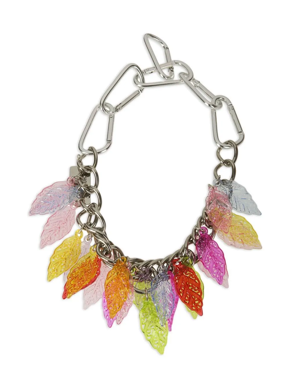 Collana con perline in multicolore - donna