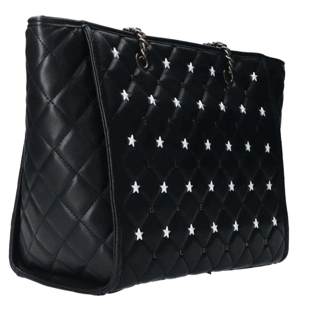 Ecopelle con borchie gbda3184ab Nere