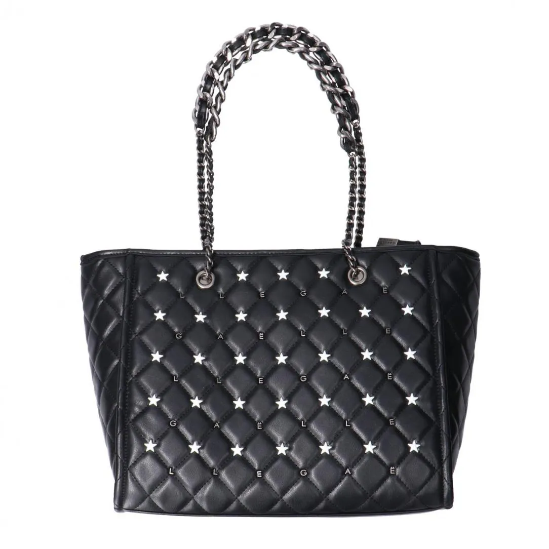 Ecopelle con borchie gbda3184ab Nere