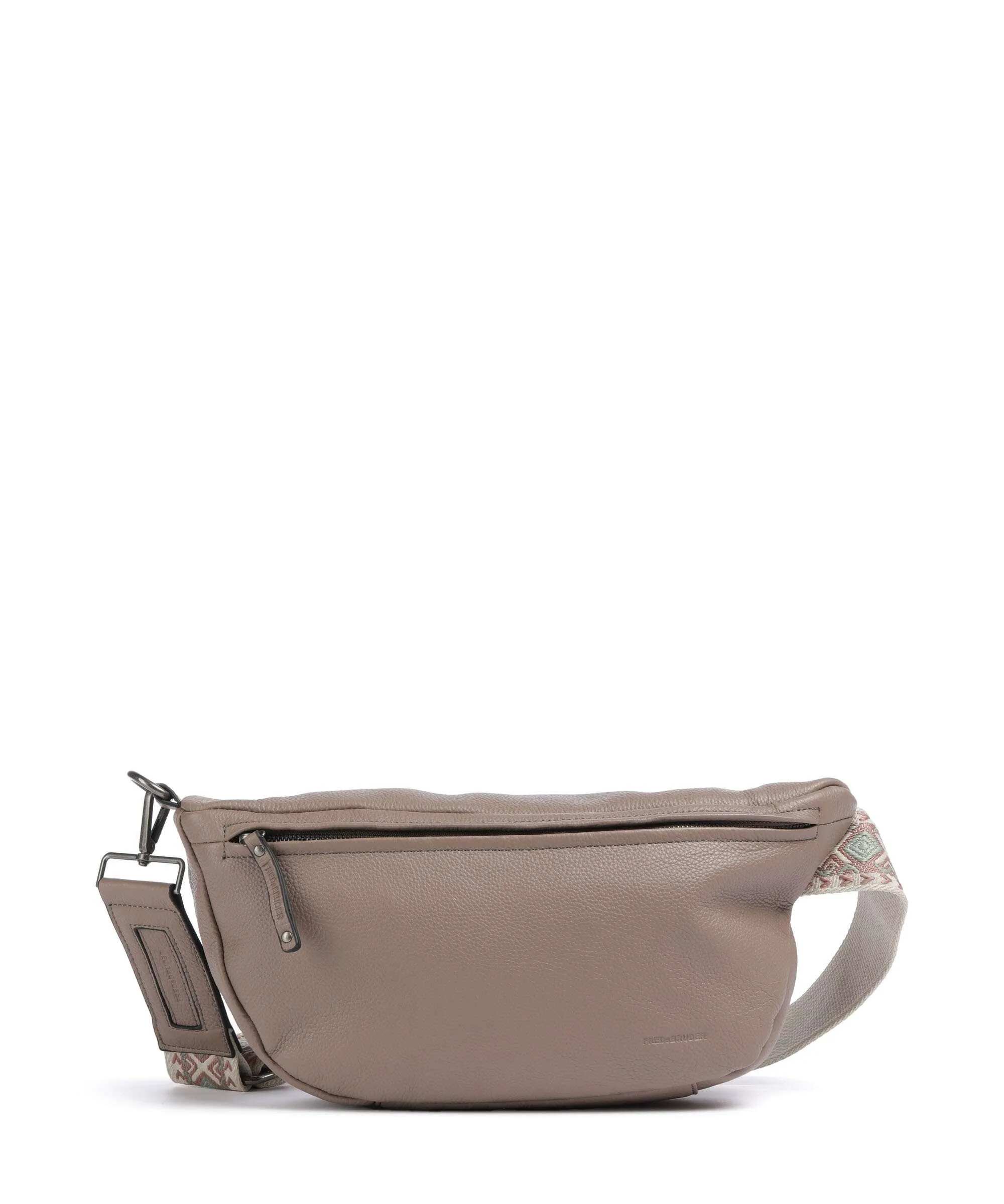  FredsBruder Sha Na Na Borsa a tracolla pelle a grana fine taupe  