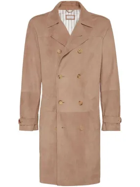 Leather Trench Coat