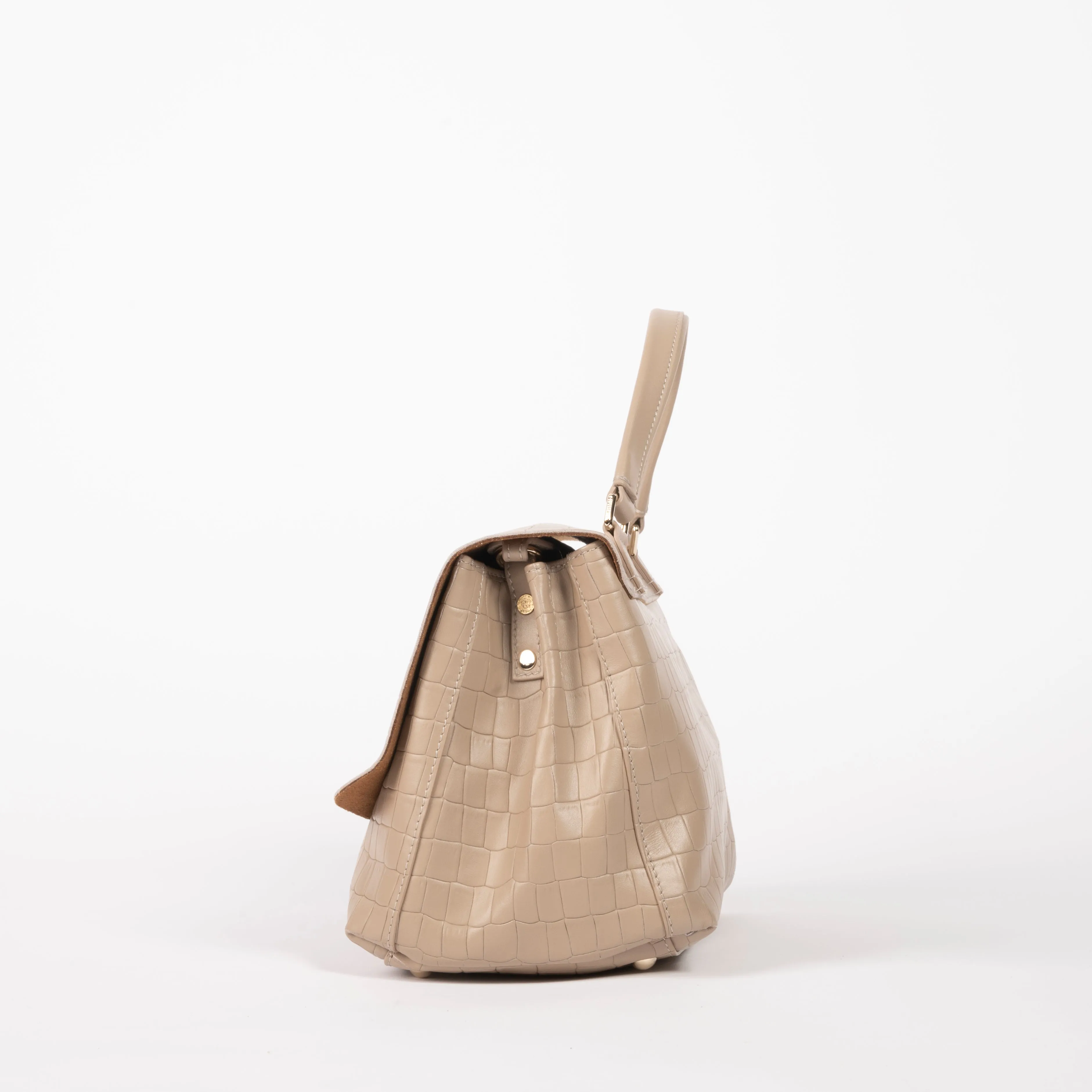 Zanellato borsa postina s cocco stampato beige